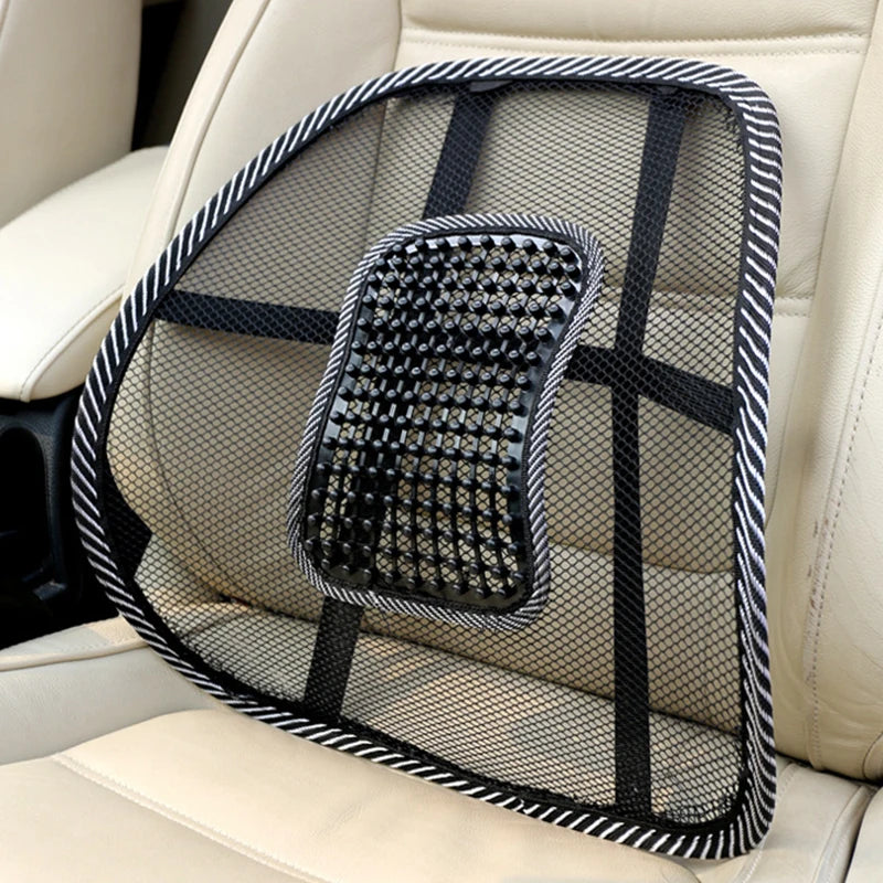 Ergonomic Mesh Lumbar Support – Premium Massage Back Cushion for Car, Office & Home - Order Lite