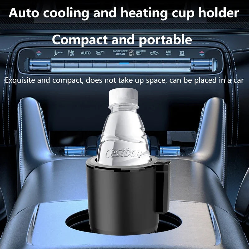 Ultimate Car & Office Beverage Cooler/Warmer – 36W Smart Mug Holder for All Drinks - Order Lite
